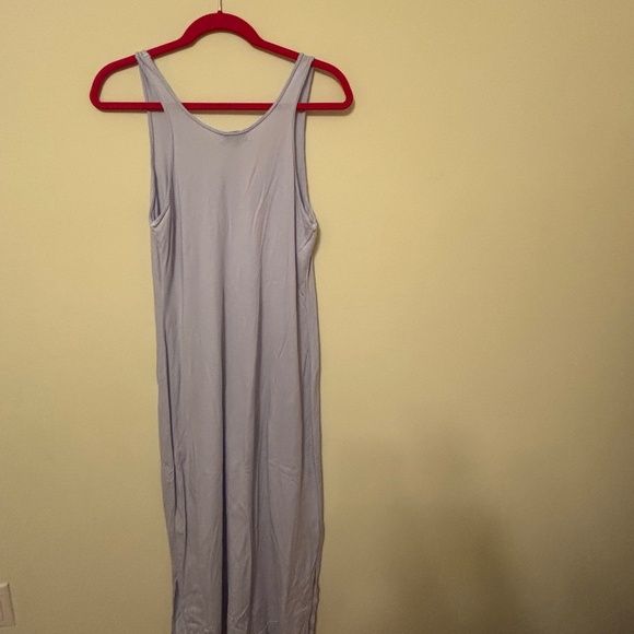 New Michael Stars Light Blue Tank Dress - Picture 3 of 3